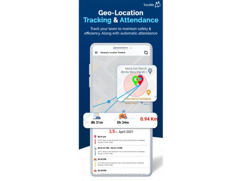 TrackHR geo location