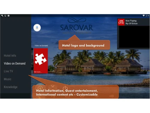 Blynk Hotel IPTV Solution