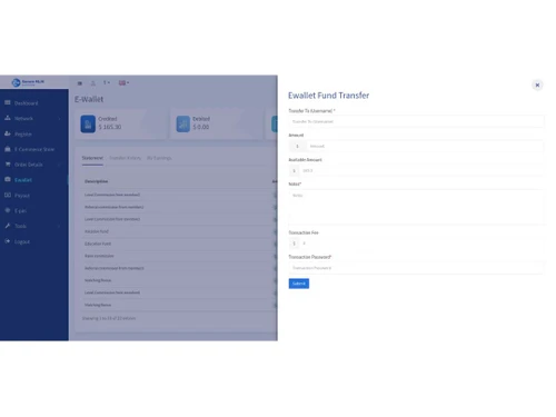 secure mlm software ewallet
