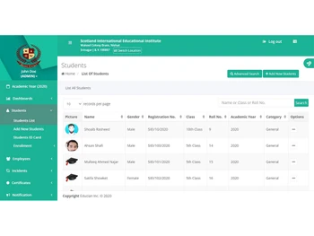 educian-student-profile
