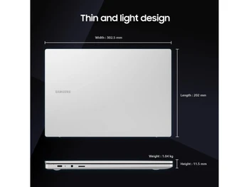 samsung galaxy book2 pro core i5 12th gen 16 gb design