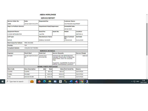 Abexa worldwide report