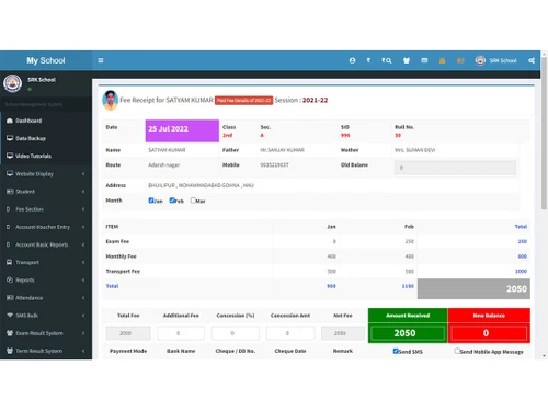 digitalschool dashboard
