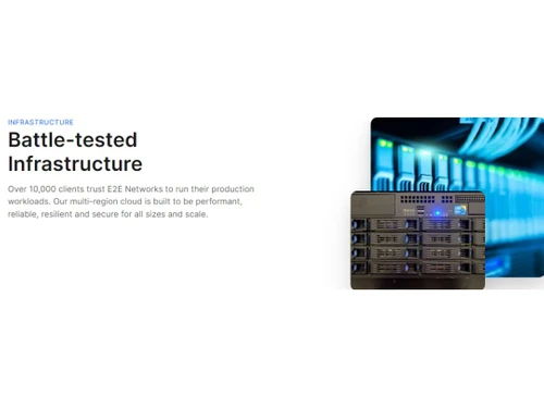 E2E Cloud Infrastructure