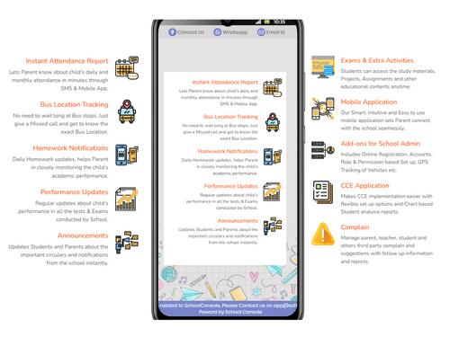 school-console key features