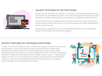 schoolconsole salient feature
