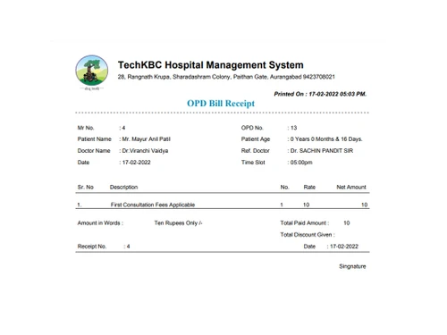 techkbc-opd-billing