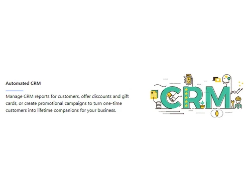 hostbooks pos software automated crm