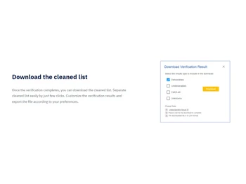 Bouncify Download the clean list
