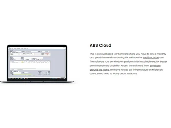 ABS ERP Software ABS Cloud