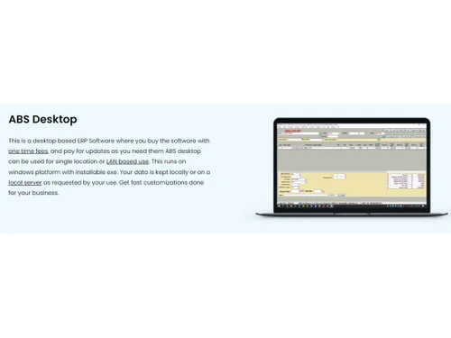 ABS ERP Software ABS Desktop