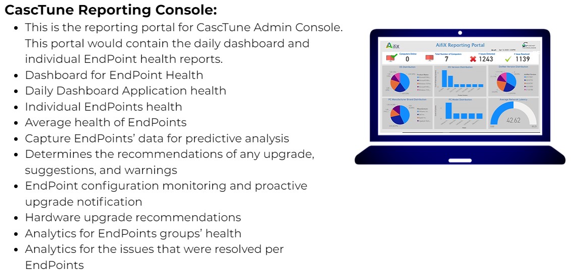 casctune reporting console