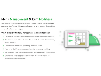 syntiaro menu management