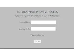 flipbookpdf license
