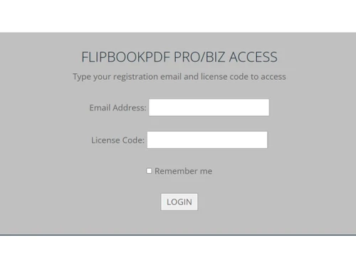 flipbookpdf license