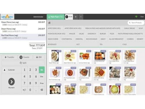 udvavan pos-payment
