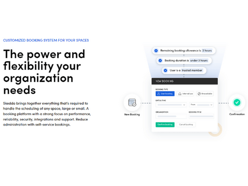 Skedda booking system