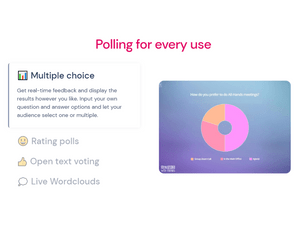 slides with friends multiple choice for polling
