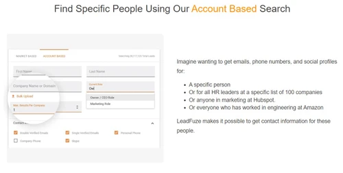 leadfuze account based