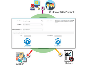 SMART Laundry Software-multiple store management
