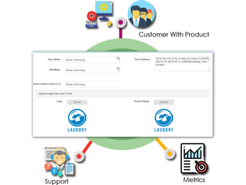 SMART Laundry Software-multiple store management