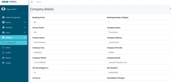 MoxieRooms CONFIGURATION