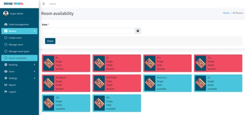 MoxieRooms ROOM AVAILABILITY