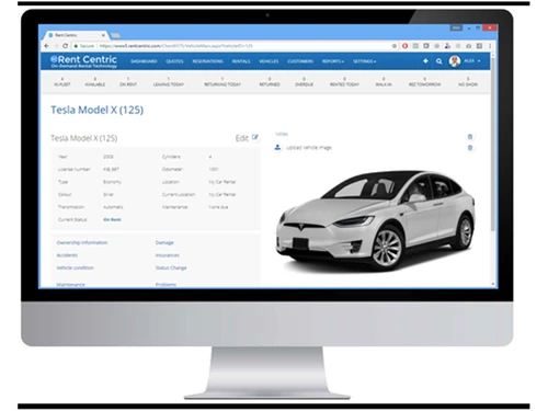 rent centric fleet management
