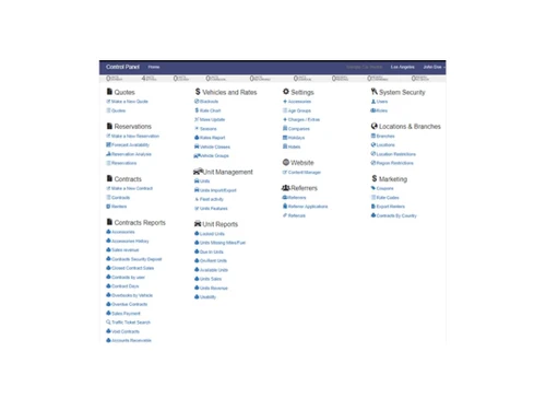 car rental solutions customer details