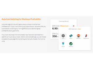 cudo miner maximum profit