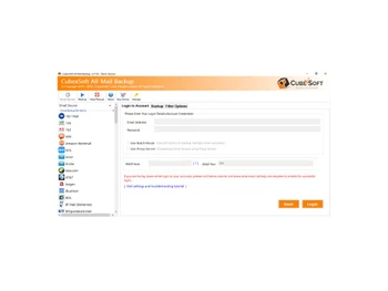 cubexsoft mail backup imap server