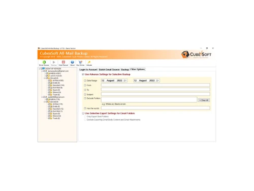 cubexsoft mail backup local storage