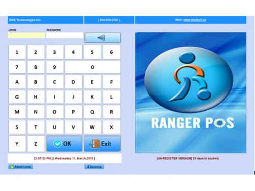 ranger pos login