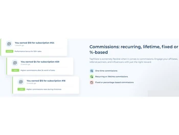 Tapfiliate-Commissions