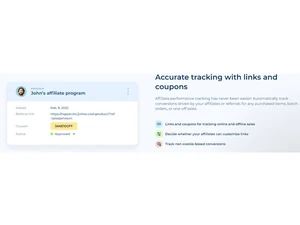 Tapfiliate-Tracking with Links