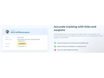 Tapfiliate-Tracking with Links