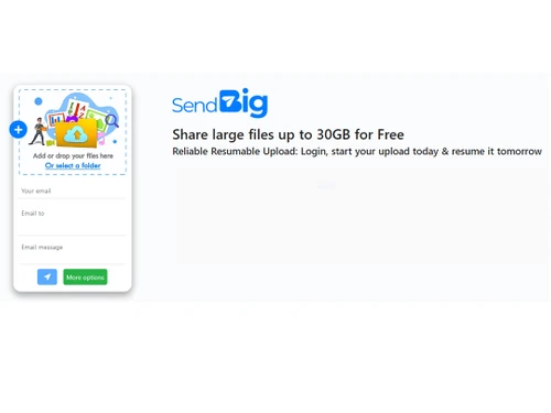 sendbig send large files