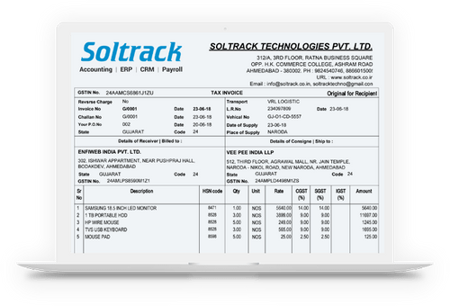 soltrack invoice