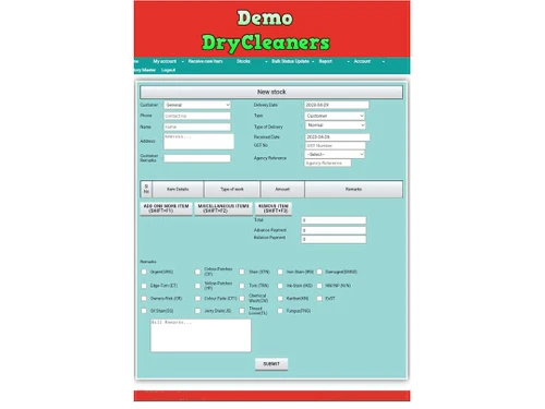 orica drycleaning system