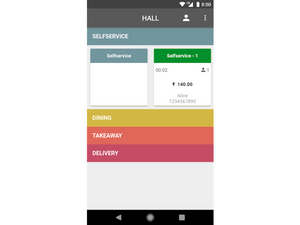 Poketpos Billing App hall