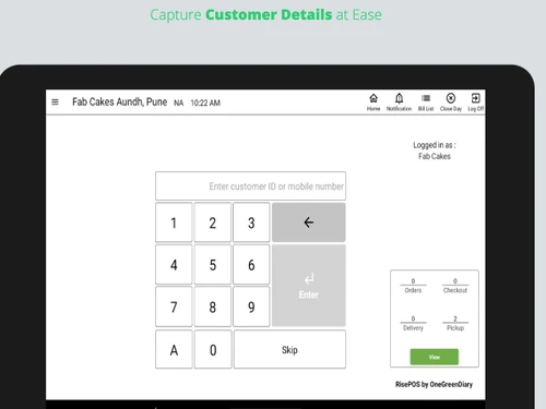 rise pos-numbers