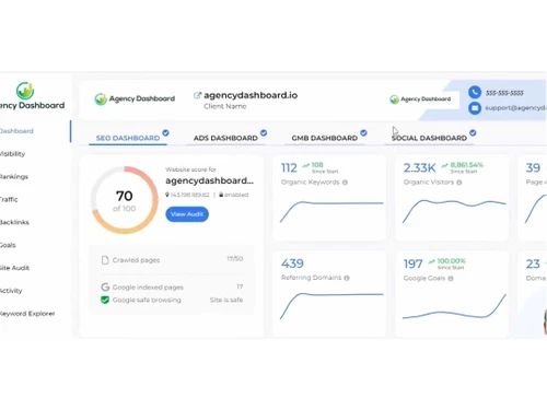Agency Dashboard Seo