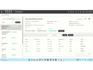 iaccount365 party dashboard