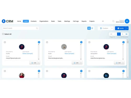vryno crm window