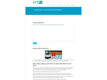 mya2zseon article rewriter