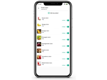 nego digital menu new product