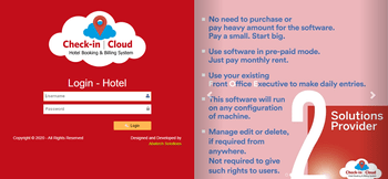 check in cloud log in