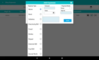 futtkr add expenses