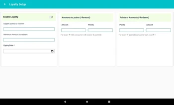 futtkr loyalty setup