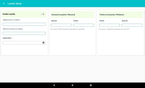 futtkr loyalty setup